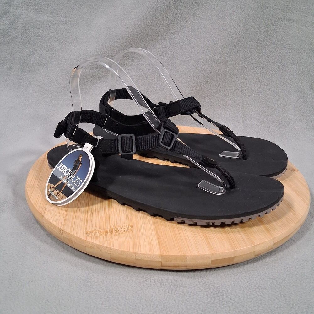 NWT Xero Women Sandals H-Trail Size 11 Black Barefoot Hiking Travel New